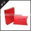 Fashion Customize Paper Pillow Box With Bag