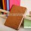 A5 thermo pu leather journal with logo embossed