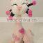 Whimsiclay Cat Soft Toy Plush Bobble Head Cat Pink Love Heart