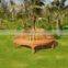 Solid wood Outdoor / Garden Furniture Set - Tree Bench