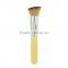 Bamboo handle angled foundation brush soft dense makeup brush                        
                                                Quality Choice