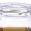 big quantity airtight square glass jars wholesale