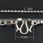 1.5mm10mm Plated Brass Ball Necklace Chain