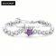Wholesale Market Women Star Blue Zircon Bracelet