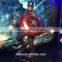 High simularity life Size fiberglass figure of popular character American Captain Silicone statue