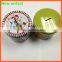 Round tin money box