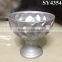 Silver ceramic painting trophy shape pot