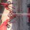 China manufacturer high efficiency pasture double side hay rake machine for sale