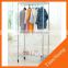 simple style adjustable chromed wire closet shelving