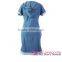 katrina kaif open sexy photo Young Girl Fashion Banded Hi-Low Denim elegant Dress