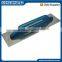 680mm Plastering trowel with Silver Blue Wooden Handle , Cement Trowel