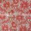 double colore design lace fabric with nylon spandex polyester factory sell