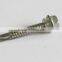 Stainless steel Hexagon flange head drilling screws DIN7504K