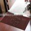 welcome design PVC backing cut pile PP entrance mat