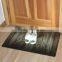 Vivid Printed Pattern Non Woven Polyester kitchen floor mats