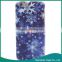 Blue Ice Flowers Pattern PC Color Print Protective Case for iPhone 6 Cover