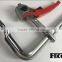 FECOM square tube clamp manufacturing construction building f clamp GH series