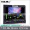 High resolution 1280X800 ips panel sdi input and output mini 7 inch lcd monitor with hdmi