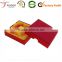 High quality red Pretty nice paper packaging box for medal/commemorative coin