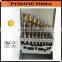 Household & Industry Tool Kit Tap and Drill Set for Creating Internal Screw Threads 18 Pieces