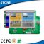 12.1 inch programmable industrial controller display lcd with touch screen
