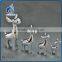 christmas gifts silver ceramic standing reindeer figurines for kids