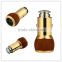2-port Dual USB Metal Car Charger Pure copper series Car Charger with Window Glass Breaking Tap Hammer for Cellphone A001