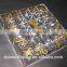 excellent clear acrylic candy box,square acrylic box,acrylic chocolate box with dividers