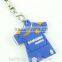 hot selling factory price pvc keychain/ silicone keychain with lower cost
