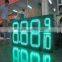 Outdoor waterproof 12 inch 7 segment led display gas station price signs indoor led display screen