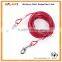 New used stainless steel wire rope dog snake chain leash