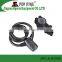 Anti-theft Steel Cable Password Bike Lock with Carbon Fiber head