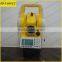 High precision total station with yellow and gray color