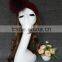 New Trend Knit Fur headband with raccoon Fur balls