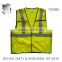 high visibility American work reflective safety vest fabric