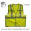 high visibility American work reflective safety vest fabric