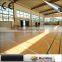 Basketball court wood flooring