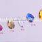 Fancy Stone Stitching With Holes 6x10 mm Tear drop Sew On Acrylic Stones With Double Holes For Dressing Hats Shoes Bags