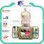 Multifunctional polyester cosmetic toiletry bag with hook