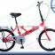20 inch folding portable mini road bikes mountain bike outdoor elliptical bicycle flexible standard configuration multicolor Fol