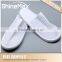 cotton nonskid white slipper for hotel