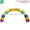 Inflatable rainbow arch/Advertising inflatable arch for 2016 hot sales