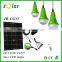 Portable solar system, 12W clean energy solar panel kits made in China(JR-CGY3-12W)