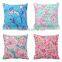 Free Shipping Canvas Llily Pulitzer Pillow Cover