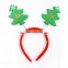 Latest Arrival excellent quality christmas decoration christmas headband with antlers with many colors