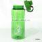 930ml BPA FREE fruit infuser water bottle with straw