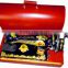 JA2-1 red wood box style sewing machine household machine