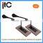Digital Audio Conference delegate microphone system with Embedded design