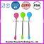 2016 Hot Selling Colorful Silicone Spoon With Stainless Steel Handle