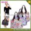 Promotional new design fashion cloth baby diaper bag for mommy